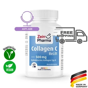 Colágeno C ReLift 500 mg (60 cápsulas) Antienvejecimiento y Belleza ZEINPHARMA - Imagen 1 de 3