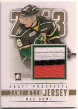 2013-14 ITG In The Game Draft Prospects Jersey Gold Max Domi /10