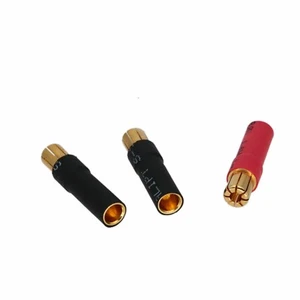 No wire ESC HV 6.5mm Female to 5.5mm male bullets Car boat Brushless Motors lipo - Picture 1 of 3