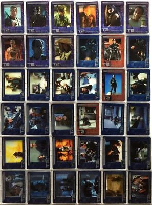 Terminator 2 Film Cell Base Card Set 72 Cards  Filmcardz T2 - Image 1 of 4