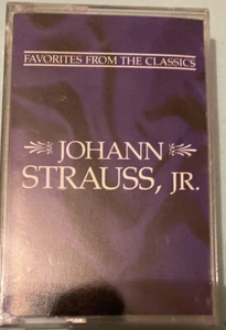 NEW Johann Strauss Jr. Favorites From the Classics Cassette Tape 2 1993 LOOK! - Picture 1 of 2