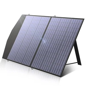 ALLPOWERS Faltbare Solarpanel 18V100W Solarmodul Ladegerät für Camping Laptop RV - Bild 1 von 11