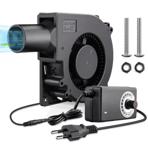 Ventilateur radial 12 V AC 220 V turbines EC 240 V Turbo avec contrôleur pour... - Photo 1/7