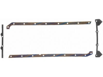 For 1983 Chrysler Fifth Avenue Oil Pan Gasket Set Felpro 93746CPMZ 3.7L 6 Cyl - Imagem 1 de 2