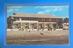 Indian Rocks Beach FLORIDA FL Drew’s Beachcomber motel hotel apartments Postcard - Picture 1 of 2