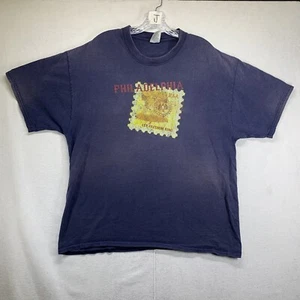 Vintage United Airlines Promo T-Shirt Mens Size XL Philadelphia Liberty Bell Tee - Picture 1 of 15