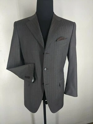 Canali Vintage  Made In Italy  Wool Sport Coat  3 Btn Side Vents 40 R Fit 42 Reg - Image 1 of 4