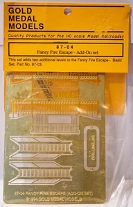 Elegante kit de escape de incendios Medalla de Oro HO #87-04 -- conjunto adicional de 2 pisos - Imagen 1 de 1