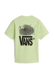 Brand New Vans Kids MTE Orb Web SS T-Shirt Shadow Lime Size M(10-12) - Picture 1 of 2