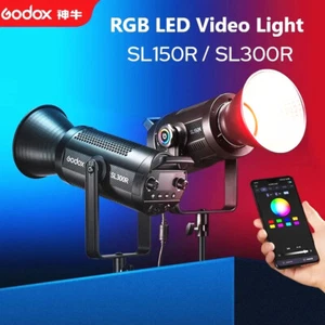 Godox SL150R SL300R RGB LED Video Light 2500K-10000K CRI 95+Creative Fill Light - Picture 1 of 9
