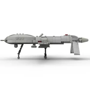 ZITIANYOUBUILD MOC-98327 General Atomics MQ-1 Predator 354 Pieces Kids Gift - Picture 1 of 4