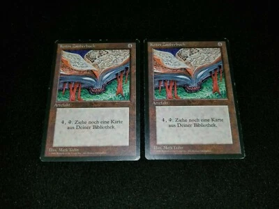 MTG 1x Revised rare artifact HP German FBB Jayemdae Tome - ships w/ tracking - Image 1 of 2