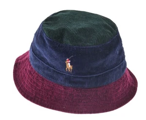 Polo Ralph Lauren Sombrero Cubo Pana Color Bloque Gorra S/M - Imagen 1 de 7