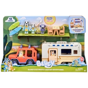 NEW Bluey's Ultimate Caravan Adventures Transforming Toy Childrens Playset - UK  - Picture 1 of 3