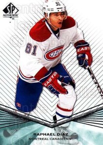 2011-12 Sp Authentic Rookie Extended #43 Raphael Diaz