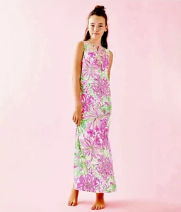 Lilly Pulitzer NWT Girls Mini Carlotta Maxi Koala Me Maybe $98 Size 2 - Picture 1 of 24
