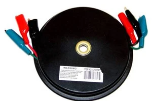  Test Probe Leads 10 Feet Retractable Reel 18 Gauge Alligator Clips 10ft 3 Wire  - Picture 1 of 3