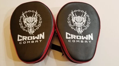 Almohadilla de puñetazo curvada Crown Combat (individual) práctica de entrenamiento de artes marciales de boxeo Foto 1 de 4