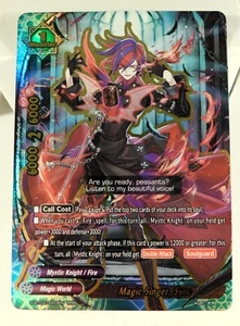 Future Card Buddyfight S-BT03/0003EN Magic Singer Sync - Foil - RRR - Picture 1 of 9