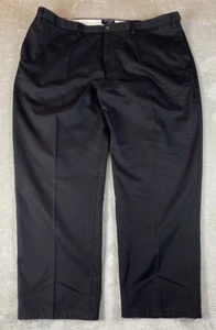 St Johns Bay Herren Hose 46x30 schwarz klassische Passform sorgenfrei (Etikett 48x32) - Bild 1 von 7