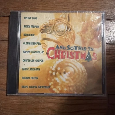 And So This Is Christmas CD NEW SEALED Celine Dion,  Babyface, Estefan & More - Image 1 of 2