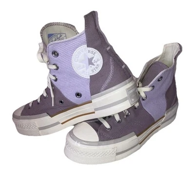 Chuck Taylor Converse Talla Mujer 8.5 Hombre 6.5 EUR 39.5 Plataformas Alto Top Lavanda Foto 1 de 4