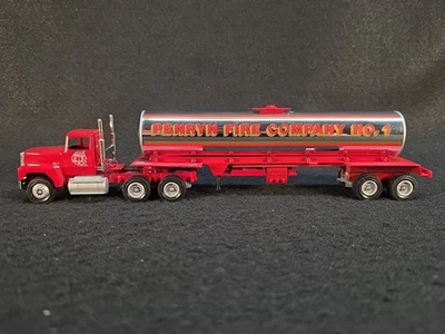 Winross Penryn Pennsylvania Fire Company No. 1 camión cisterna remolque tractor Foto 1 de 4
