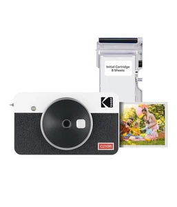 KODAK Mini Shot 2 Retro 4PASS 2-in-1 Instant Digital Camera and Photo Printer - Picture 1 of 10