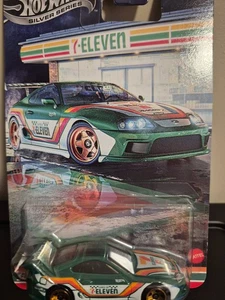 Hot Wheels Silver Series Mattel 7-Eleven Exclusive Toyota Supra 7-11 JGF54 2025 - Picture 1 of 3