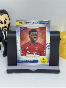 2023-24 Topps Finest UEFA Club Competitions - First Class Rookies Omari Forson - Picture 1 of 2