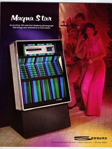 1960s Seeburg Magna Star Jukebox Sales Flyer Chicago Vintage Ephemera - Picture 1 of 2
