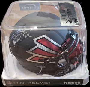 Mini Casco Deion Sanders Personalizzato Eclipse Iscrizione Prime Time Firmato Auto  - Foto 1 di 7