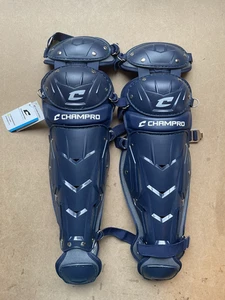 Champro Youth Optimus Pro Beinschoner 13,5 Schienbeinlänge Doppelknie - Navy - Bild 1 von 4