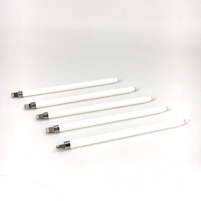 Genuine Apple Pencil (1st Gen) - A1603 - iPad Stylus Pen Lot Of 5 - Faulty - Image 1 of 4