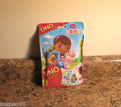 Disney DOC MCSTUFFINS UNO Card Game NEW - Image 1 of 3