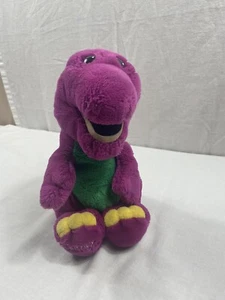 Vintage 1990s Barney Plush Purple Dinosaur Stuffed Animal - Picture 1 of 9