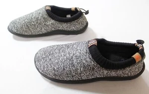 Acorn Men's Explorer Moc Slippers JL3 Black Heather Size US:7.5-8.5 UK:6.5-7.5 - Picture 1 of 9