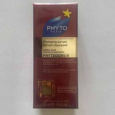 PHYTO PHYTODENSIA Suero Relleno Cabello Envejecimiento 1 oz / 30 ml ¡¡NUEVO!!! Foto 1 de 4