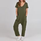 Jumpsuit with Pockets Womens Overalls Casual Compression Jumpsuit for Women