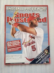 Baseball Preview ’06 – Albert Pujols - Cardinals - Sports Illustrated 04/03/06 - Picture 1 of 3