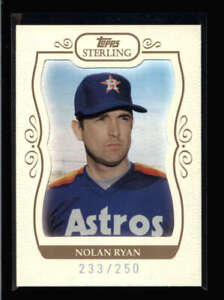 NOLAN RYAN 2008 TOPPS STERLING #200 RARE BASE CARD SP #233/250 P7714