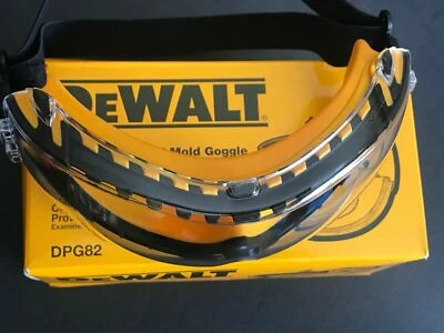Gafas de seguridad Dewalt protectoras para ojos corrector transparente antiniebla Foto 1 de 3