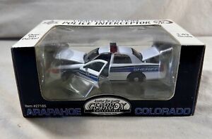 🚨GEARBOX Colorado POLICE Interceptor CAR Ford LIMITED EDITION 1/2500 Mint 1:43