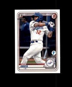 2020 Bowman 1st Edition #BFE-3 Jacob Amaya 
