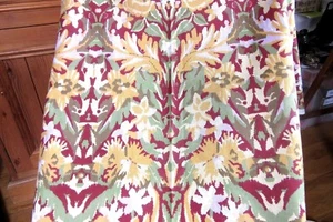 Laura Ashley 1983 floral abstract fabric - Picture 1 of 3