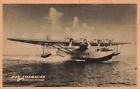 pc15259 postcard Pan American World Air Lines Flying Clipper Ship not used