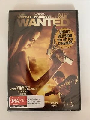 *Nuevo Precintado* Se busca - Edición Sin Cortar (DVD, 2008) Angelina Jolie. Región 4 y 2 Foto 1 de 2
