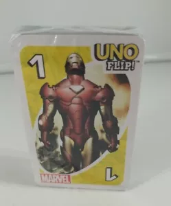 UNO Flip Marvel Deck Card Game Factory Sealed NEW - Picture 1 of 3