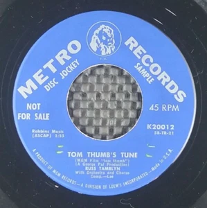 Russ Tamblyn – Tom Thumb's Tune / Fifteen Cents (Metro K20012) - Imagen 1 de 2