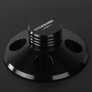 1 Pcs Studevox Black HiFi Audio Turntable Vinyl Record Clamp Weight Stabilizer - Picture 1 of 7